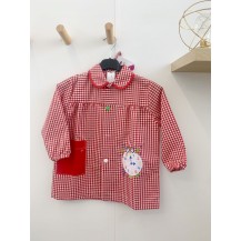 Bata reloj roja