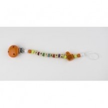 Personalized small wooden turtle chain