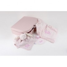 Custom pink premium briefcase