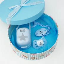 Box my imprencindibles blue personalized