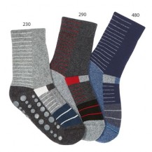 Kid's socks non-slip 230 gray