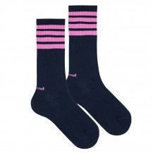 Calcetines sport listas horizontales marino