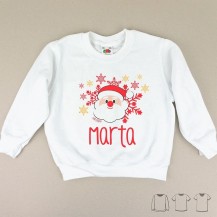 Sudadera adulto personalizada papa noel