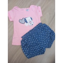 Conjunto Yatsi corazones vaqueros