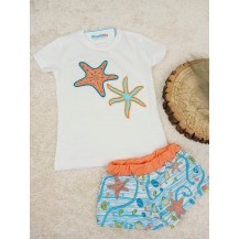 Conjunto baño estrella de mar niño