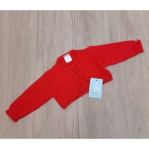 Bolero rojo ondas