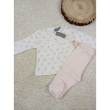 Conjunto Diacar lazos rosa