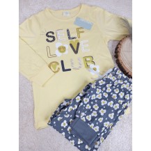 Pijama largo self love club