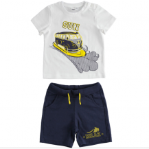 Conjunto sun amarillo y blanco
