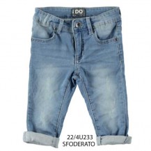 Denim trousers spring stone bleach