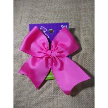 Classic strawberry tie (pink fluor) with clip