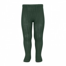 Leotard ribbed color 780 green bottle