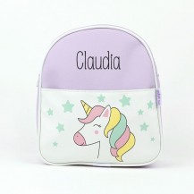 Mochila unicornio personalizada