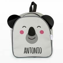Mochila zoo koala gris