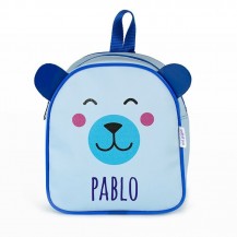 Mochila zoo oso azul