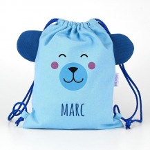 Petale zoo oso azul