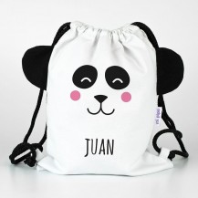 Petate zoo panda blanco