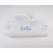 Handmade Custom Cloud Blue Cushion