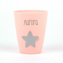 Vasito rosa personalizado