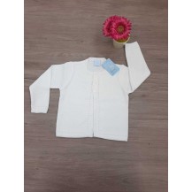 Chaqueta larga dos botones blanca