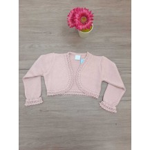 Bolero rosa palo abierto