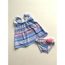 Vestido + culetín oceano