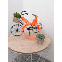 Cinta pelo naranja fluor