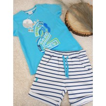 Conjunto Yatsi marinero y azul 