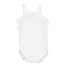 Body tirantes de rata blanco 