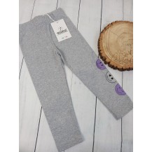Leggins baby cara purpurina morada