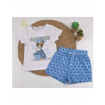 Conjunto Fashion azul 
