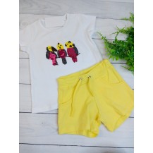 Conjunto Loro amarillo