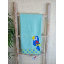 Toalla tucan azul 